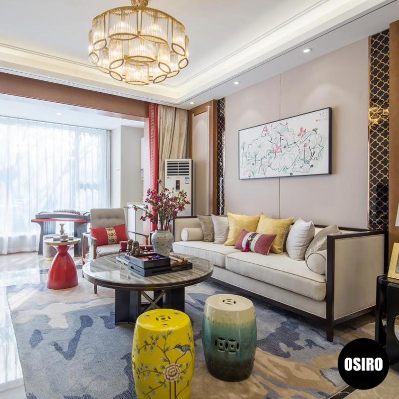 临沂丹枫园样板间 新中式