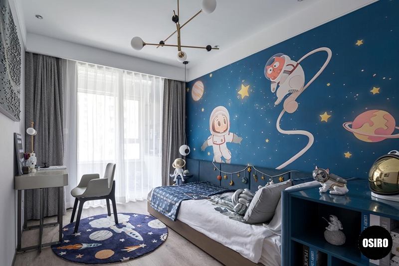 青岛空间设计儿童房注意事项